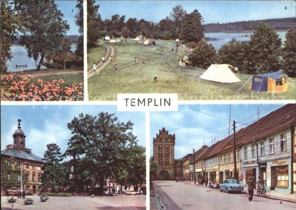 Templin Templiner See Zeltplatz Rathaus Berline