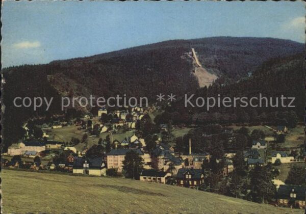 Klingenthal Vogtland mit Grosse Aschbergschanze