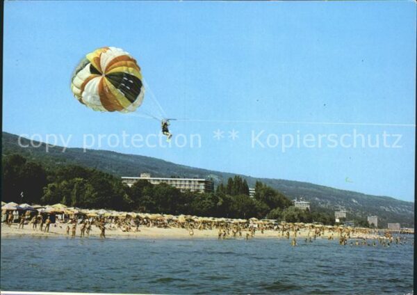 Slatni Pjasazi Strand Gleitschirmflieger