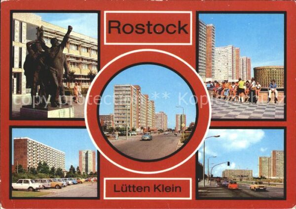 Rostock Plastik Die Partei Warnow Allee Turkuer
