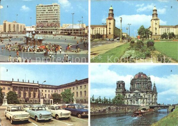 Berlin Alexanderplatz Frankfurter Tor Humboldt