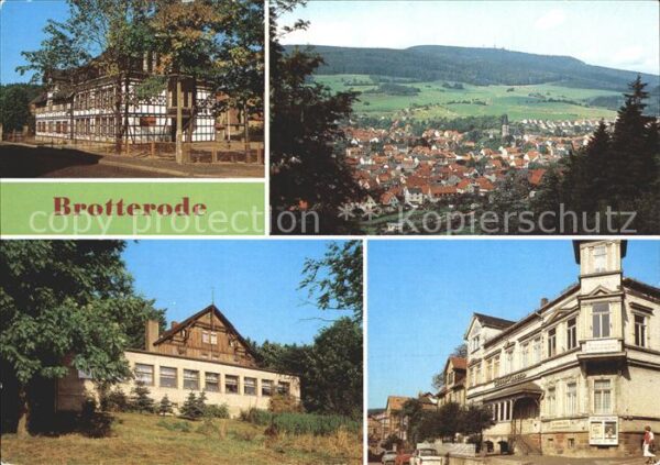 Brotterode Total Dr Neubauer Oberschule Gr Inselsb