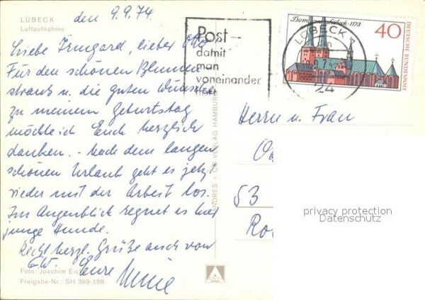 Luebeck Fliegeraufnahme – Bild 2