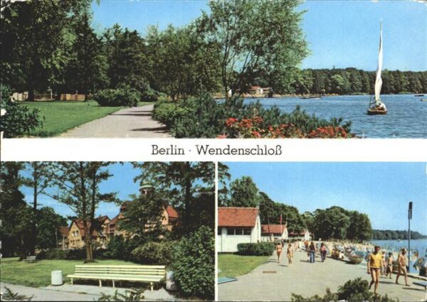 Berlin Wendenschloss Promenade Möllhausenufer