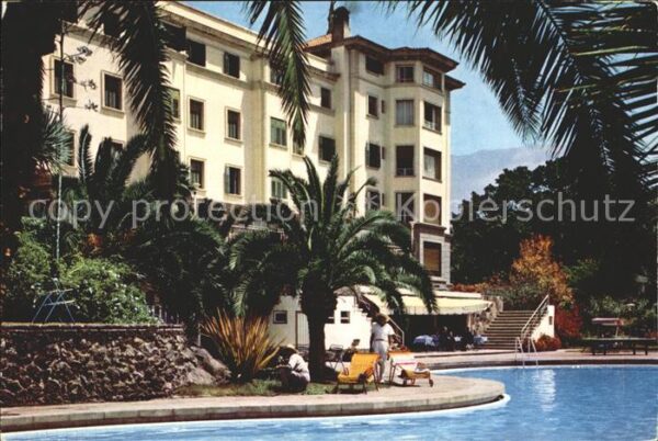 Puerto de la Cruz Hotel Taoro y Piscina