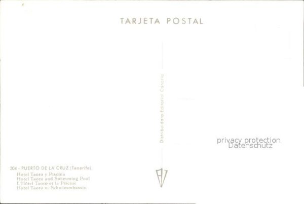 Puerto de la Cruz Hotel Taoro y Piscina – Bild 2