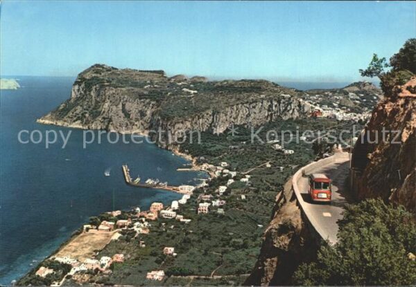 Capri Panorama e strada per Anacapri