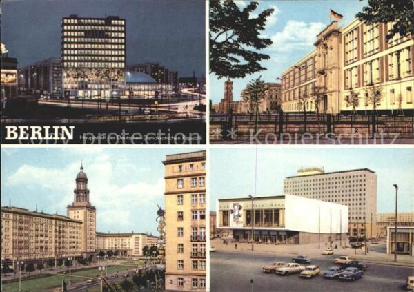 Berlin Alexanderplatz Haus des Lehrers Sitz de