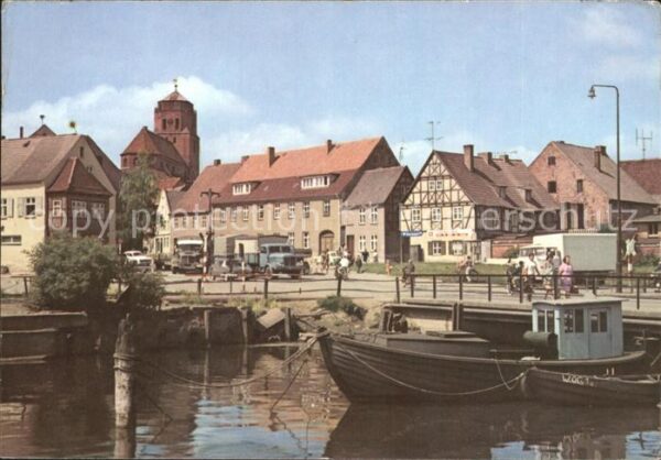 Wolgast Mecklenburg-Vorpommern Hafenpartie