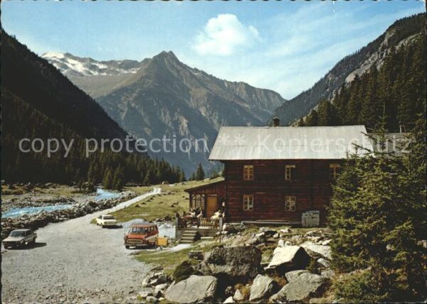 Mayrhofen Zillertal Alpengasthof Bärenbad im Zillergrund