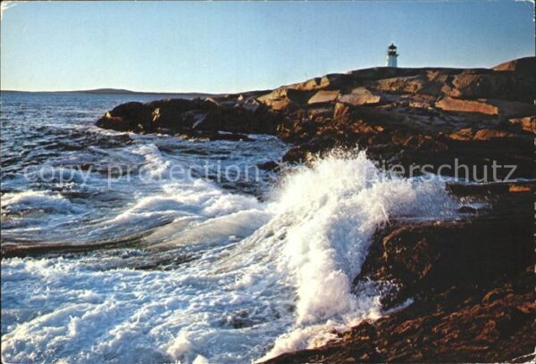 Peggys Cove Panorama Leuchtturm