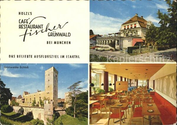 Muenchen Hölzls Cafe Restaurant Grünwald Grünwal