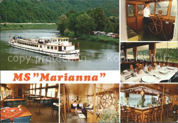 Wuppertal MS Marianna Club Charter Steuermann Gas