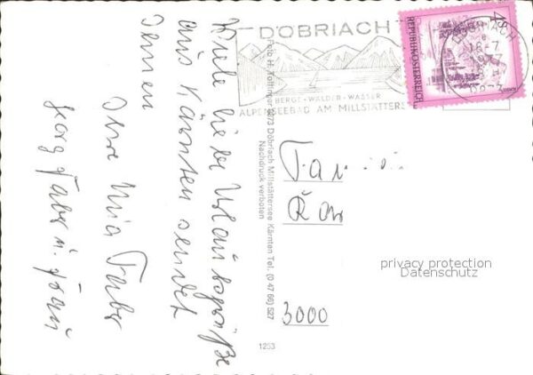 Doebriach Millstaettersee Kirche Park Fahrgastschiff – Bild 2