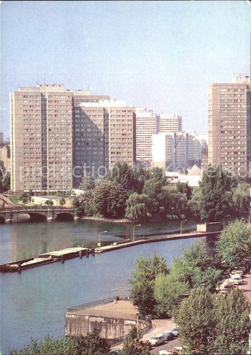 Berlin Blick zur Fischerinsel
