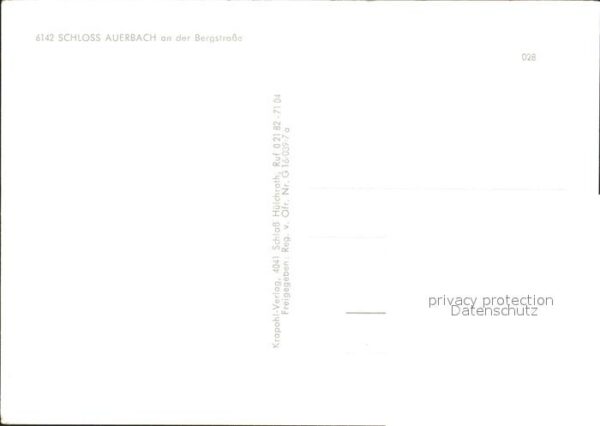 Auerbach Bergstrasse Schloss Auerbach Fliegeraufnahme – Bild 2