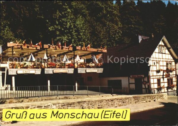 Monschau Terrassen Restaurant Stella