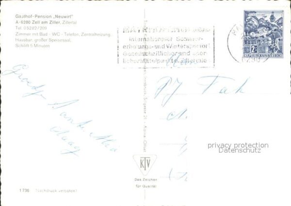 Zell Ziller Tirol Gasthof Pension Neuwirt – Bild 2