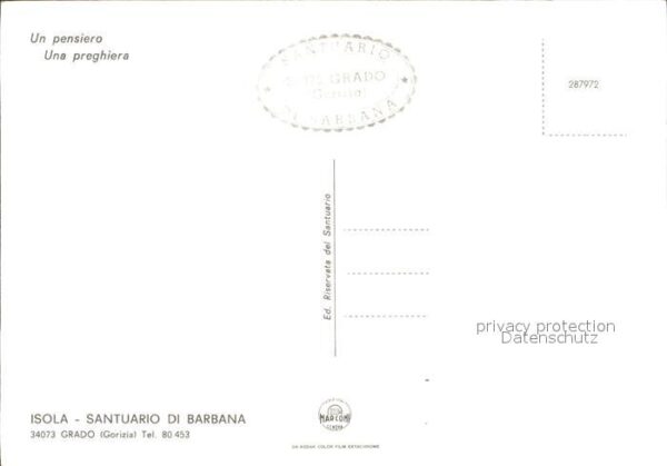 Isola Barbana Casa esercizi spirituali Un pensiero – Bild 2