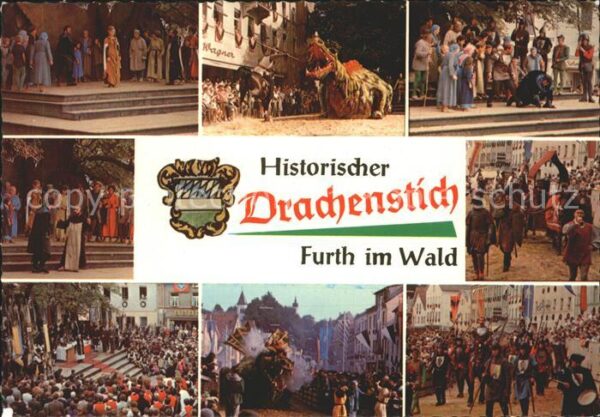 Furth Wald Historischer Drachenstich Volksschauspi