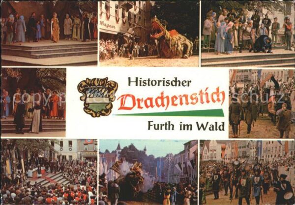 Furth Wald Historischer Drachenstich Volksschauspi