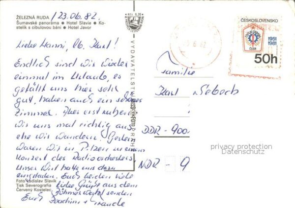 Zelezna Ruda Markt Eisenstein Sumavske panorama Hotel Slavie Kostelik – Bild 2