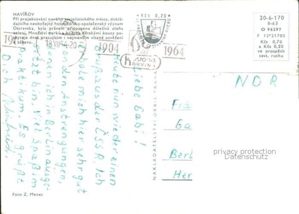 Havirov Pri projektovani noveho socialistickeho – Bild 2