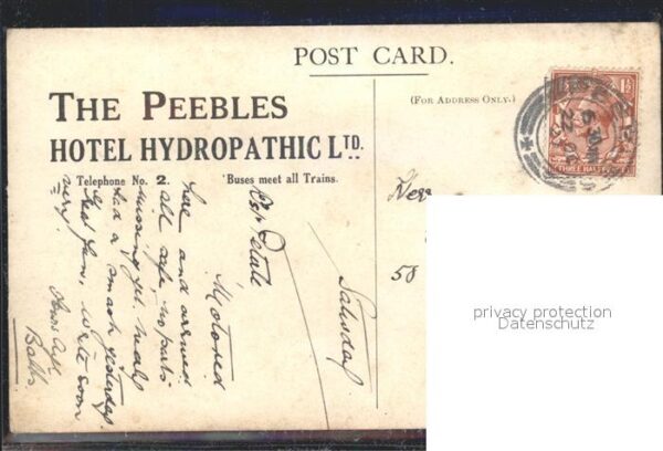 Peebles UK The Hotel Hydro View from the South – Bild 2