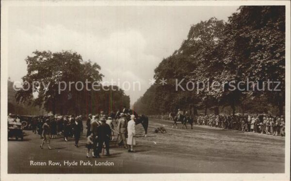 London Rotten Row Hyde Park