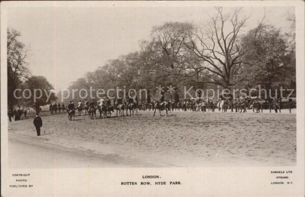 London Rotten Row Hyde Park