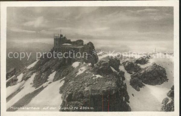 Zugspitze Münchener Haus