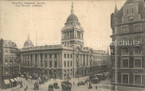 London Central Criminal Court Old Bailey