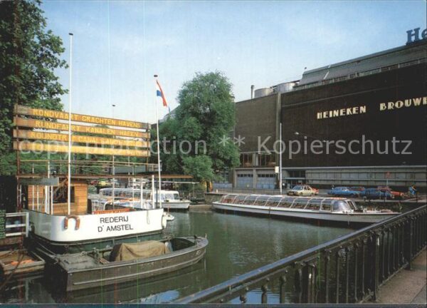 Amsterdam Niederlande Rederij De Amstel Abfahrtsbrücke
