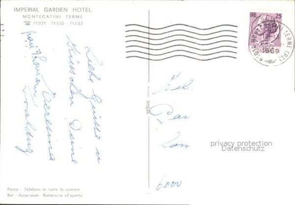 Montecatini Terme Imperial Garden Hotel Illustration – Bild 2