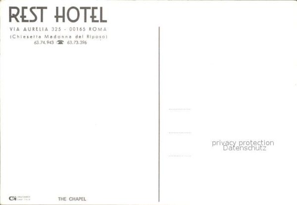 Roma Rom Rest Hotel Chiesetta Madonna del Riposo – Bild 2