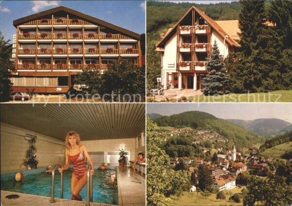 Ottenhoefen Schwarzwald Hotel Restaurant Pflug Hallenbad Ferien