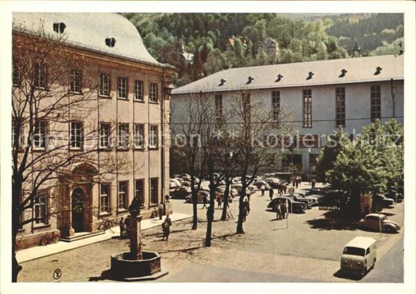 Heidelberg Neckar Alte und Neue Universität