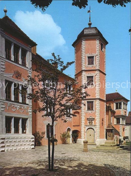 Ladenburg Wormser Bischofshof Fassadenmalerei Lob