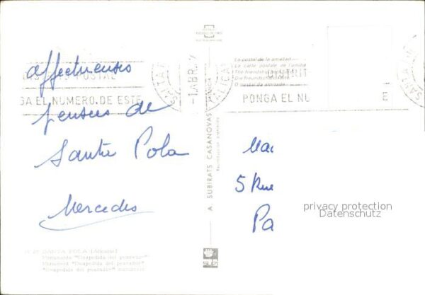 Santa Pola Monumento Despedida del pescador – Bild 2