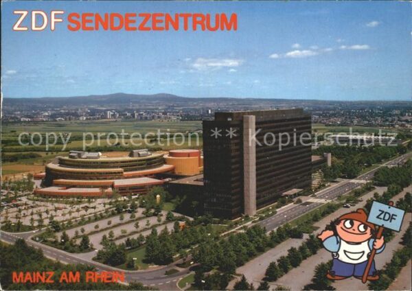 Mainz Rhein ZDF Sendezentrum Mainzer Lerchenberg Ma