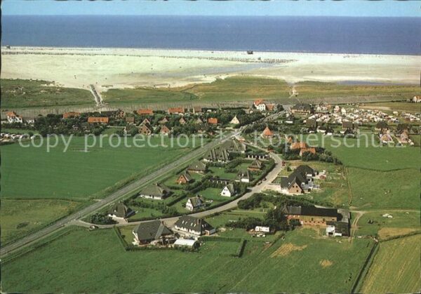 St Peter-Ording Nordseeheilbad Schwefelbad Fliegeraufna