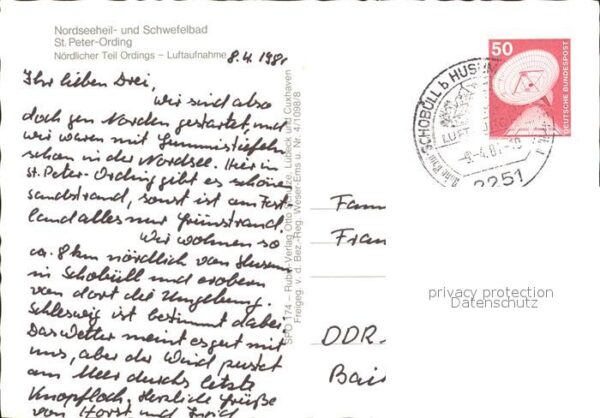 St Peter-Ording Nordseeheilbad Schwefelbad Fliegeraufna – Bild 2