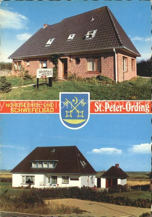 St Peter-Ording Gästehaus Wieben Nordseebad Schwefelbad