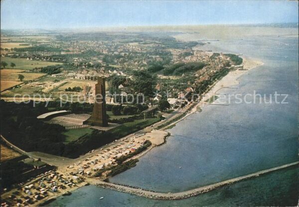 Laboe Marine Ehrenmal Ostseebad Fliegeraufnah
