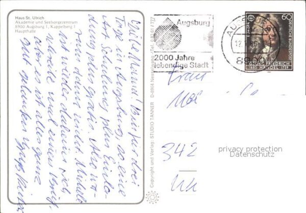 Augsburg Haus St Ulrich Akademie Seelsorgezentru – Bild 2