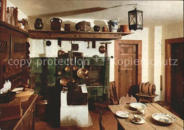 Rothaus Grafenhausen Heimatmuseum Hüsli Alte Bauernküche Bac