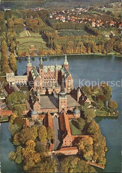 Frederiksborg Schloss Fliegeraufnahme