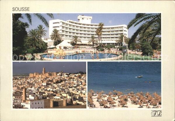 SOUSSE  Tunesie Hotel El Hana Swimming Pool Strand