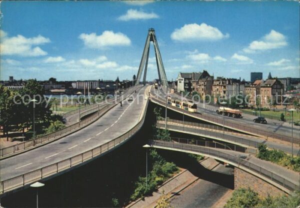 Koeln Rhein Severinsbrücke