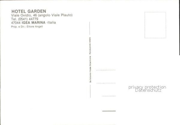 Igea Marina Hotel Garden Restaurant – Bild 2